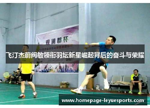 飞汀杰蔚阀敏领衔羽坛新星崛起背后的奋斗与荣耀